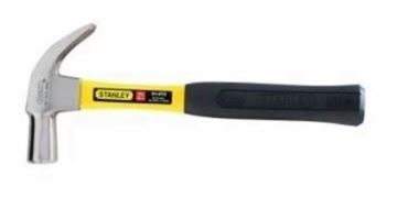 Imagen de Martillo De Uña Stanley 576gr C/fibra De Vidrio - Ynter