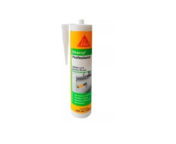 Imagen de Sellador acrilico para int/exterior Sika 300cc - Ynter Industrial