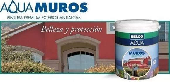 Imagen de Pintura Exterior Antialgas Belco Aqua Muros 1 Lts - Ynter