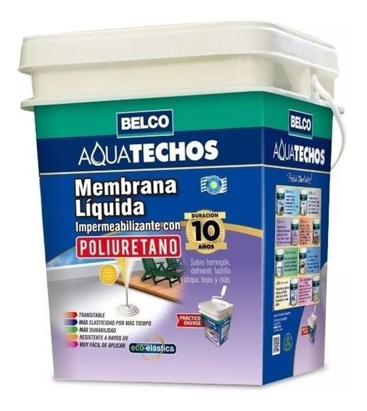 Imagen de Membrana Líquida Poliuretano  Aquatechos Belco 1.15kg -ynter