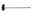 Imagen de Marrón Cabo Madera 3lb 2Kg - Ynter Industrial
