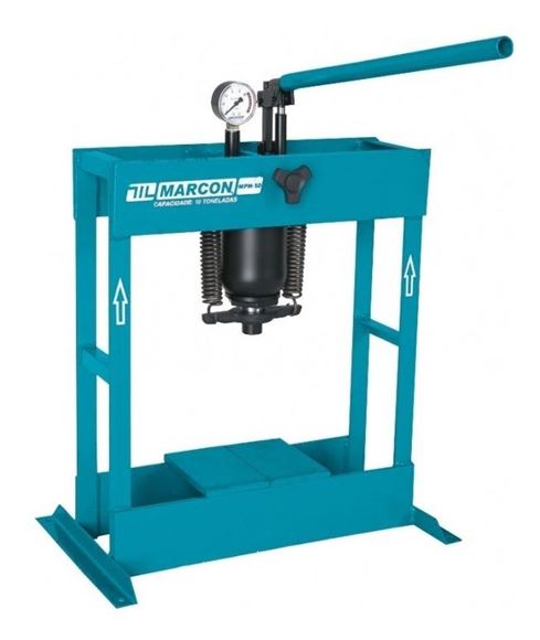 Imagen de Prensa Hidráulica Marcon C/manometro 10 Tons - Ynter