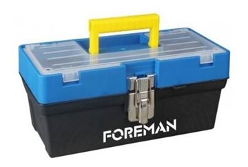 Imagen de Caja De Herramientas Foreman 13pLG Broche Metal - Ynter