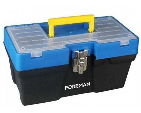 Imagen de Caja De Herramientas Foreman 16 PLG Broche Metal - Ynter