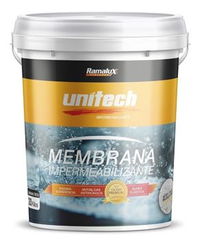 Imagen de Unitech Membrana Imperm Premium Elástica Blanco 20kg - Ynter