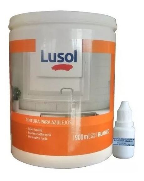 Imagen de Pintura Lusol Blanco 0.9l Azulejos Cerámica - Ynter