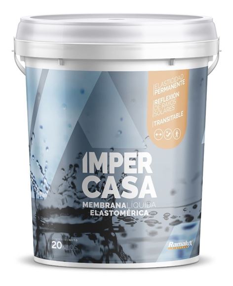 Imagen de Impercasa Membrana Liquida Blanca 4kg - Ynter Industrial