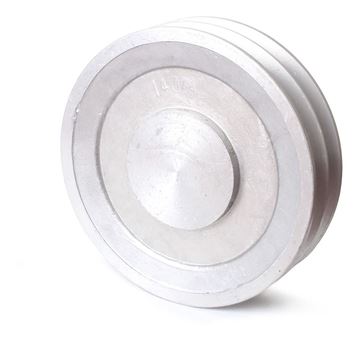 Imagen de Polea De Aluminio 2 Canales A2 Medida 110 Mademil - Ynter