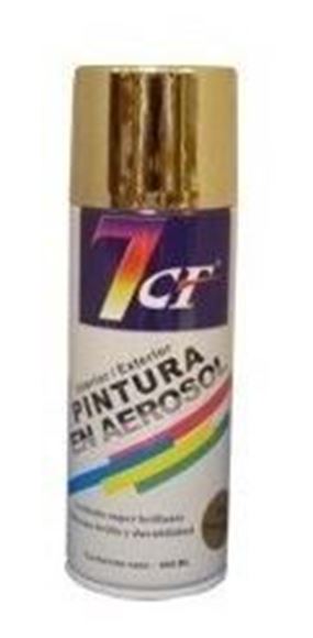 Imagen de Esmalte Aerosol 7cf 400ml Oro Brillante - Ynter Industrial