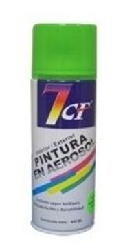 Imagen de Esmalte Aerosol 7cf 400ml Verde Fluorescente - Ynter