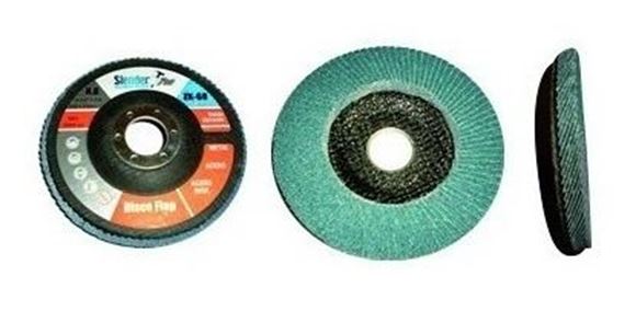 Imagen de Disco Flap Inox 115mm 4 1/2pLG Gr80 - Ynter Industrial