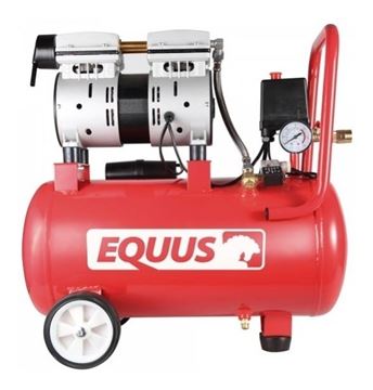 Imagen de Compresor Equus 1,5 hp 24L sin aceite premium- Ynter Industrial