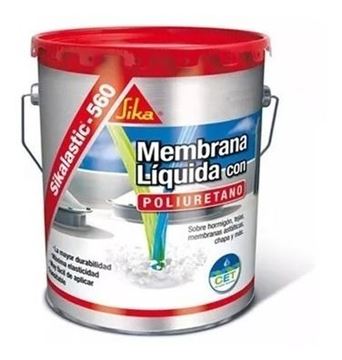 Imagen de Membrana liquida imper. c/poliuretano Sikalastic-560 4kg Sika- Ynter Industrial