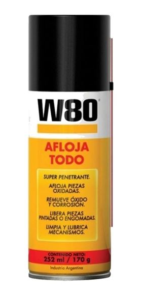 Imagen de Spray aerosol w80 250 ml AFLOJATODO