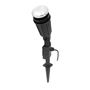 Imagen de Pincho luz led jardin pvc negro no incluye lampara