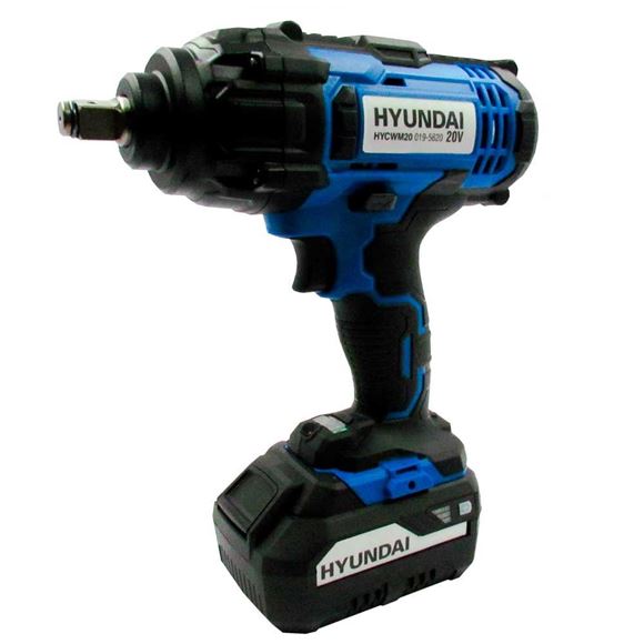 Imagen de Llave de impacto Hyundai bateria 20v sin bat - Ynter Industrial