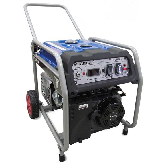 Imagen de Generador Hyundai 8000w HY9500LE 420CC 220V- Ynter Industrial