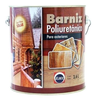 Imagen de Barniz Poliuretanico para madera Elbex 3.6lt - Ynter Industrial