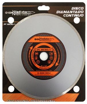 Imagen de Discos diamantados  Gladiator  230 x 22mm - Ynter Industrial