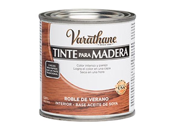 Imagen de Barniz poliuretanico Rust Oleum Varathane Al agua roble 1lt - Ynter