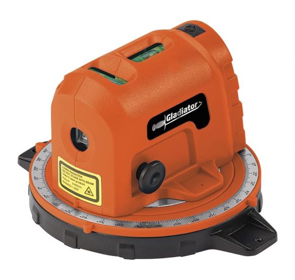 Imagen de Nivel laser Gladiator 10mts con base giratoria 360°