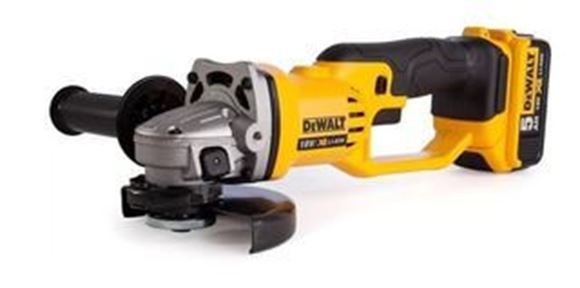 Imagen de Amoladora Dewalt 115mm XR 20V 5A litio c/bolso - Ynter Ind