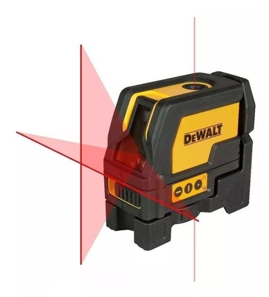 Imagen de Láser Dewalt autonivelante 2 lineas + plomada 30cm- Ynter Industrial