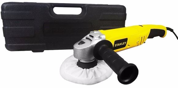 Imagen de Lustra lijadora pulidora Stanley 125mm 600w c/maleta - Ynter Industrial