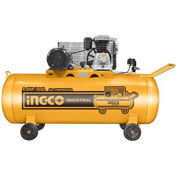 Imagen de Compresor de aire Ingco 200lt. 4hp - Ynter Industrial