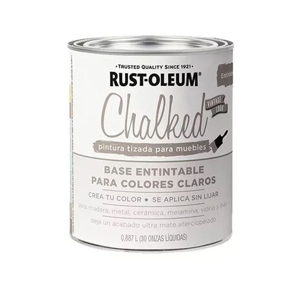 Imagen de Pintura Brochable Rust Oleum Base Enti color claro  -Ynter Industrial