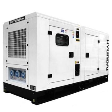 Imagen de Generador Hyundai diésel 22KVA a.eléctrico - Ynter Industrial