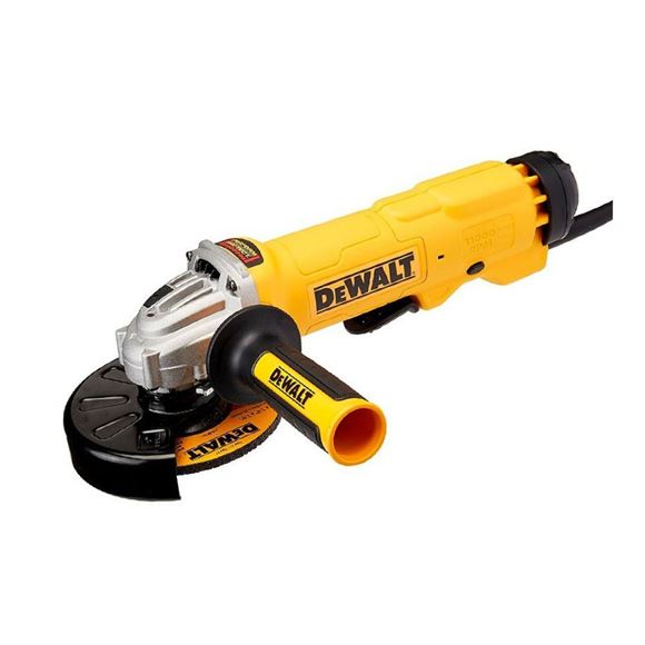 Imagen de Amoladora  41/2" Dewalt  1500W blindada gatillo paleta- Ynter