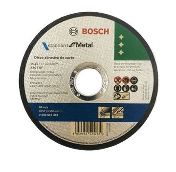 Imagen de Set-kit 10 discos de corte metal 115 Mm Bosch - Ynter Industrial