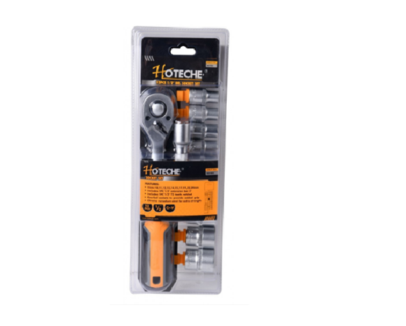 Imagen de Juego de dado 12 pcs Hoteche 10-24mm enc.1/2 acc-Ynter
