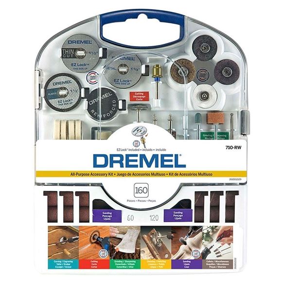 Imagen de Kit multiuso Ez-Lock Dremel 710- Ynter Industrial