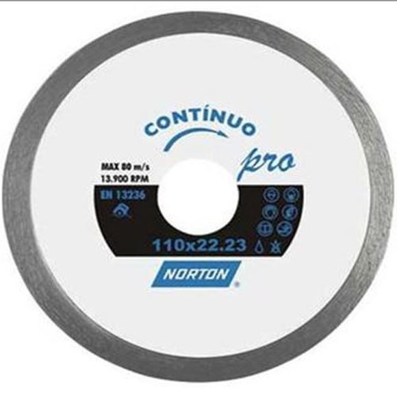 Imagen de Disco Diamantado Porcelanato  Norton PROFESIONAL  230mm - Ynter
