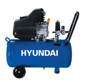 Imagen de Compresor Hyundai HYAC50DE 50lts 2HP C/Kit aire Incluido