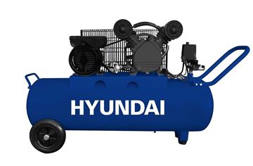 Imagen de Compresor Hyundai 200lts HYAC200C Monofasico - Ynter Industrial