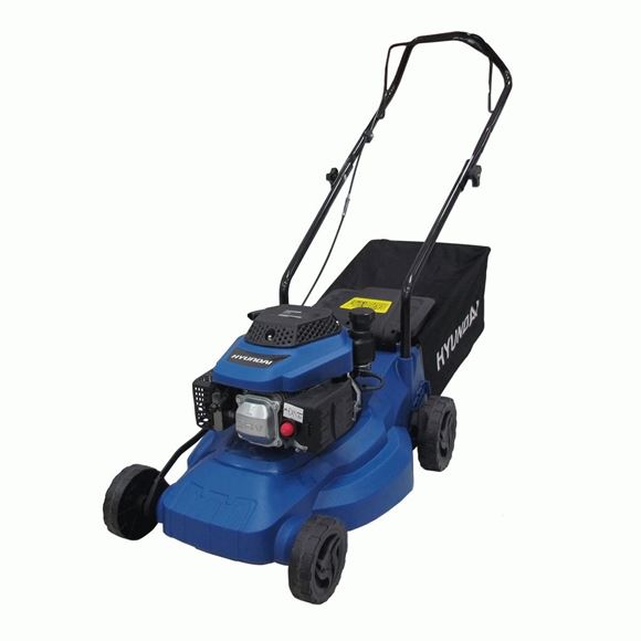 Imagen de Cortadora de césped pasto Hyundai  HYLM 100 139CC 16"-Ynter Industrial