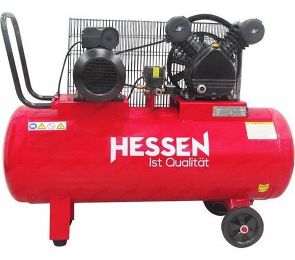 Imagen de Compresor Hessen 200l 3.0hp monofasico - Ynter Industrial