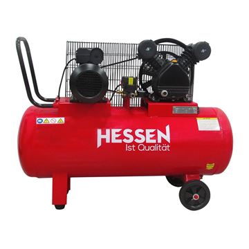 Imagen de Compresor Hessen 5.5HP 350L trifásico  - Ynter Industrial