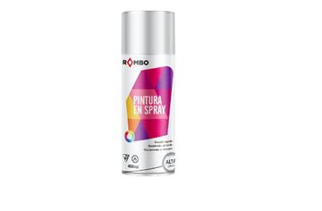 Imagen de Spray aerosol Rombo blanco mate 400ml x 12 uni-Ynter Industrial