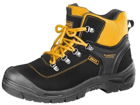 Imagen de Zapato Botin de trabajo negro Ingco punta plastica -Ynter