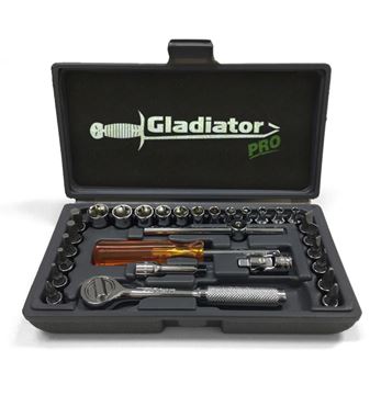 Imagen de Juego de tubo, llave crique métrico 29 Pzs Gladiator- Ynter