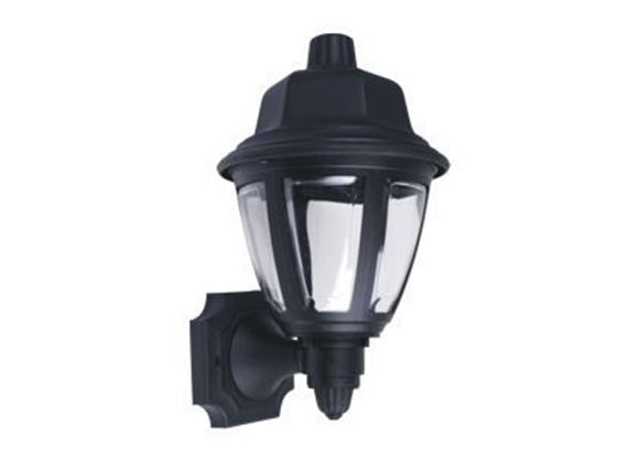 Imagen de Farol colonial 6 caras negro 2 posiciones-Ynter Industrial