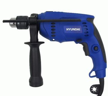 Imagen de Taladro de Impacto Hyundai HYID600K  KIT 13mm 600w 29 Ps.- Ynter Industrial