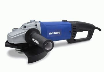 Imagen de Amoladora Hyundai a 230 mm HYAG312 mango rotativo - Ynter Industrial