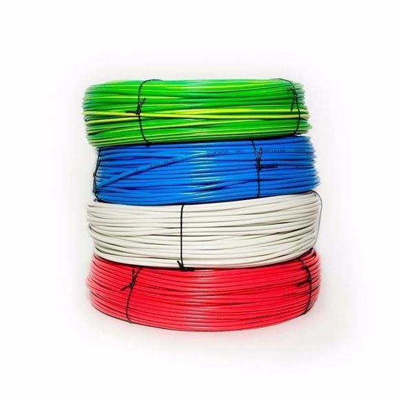 Imagen de Cable plástico flexible interior 2.50mm x 100mts varios colores-Ynter Industrial