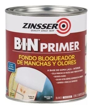 Imagen de Fondo bloqueador manchas Rust Oleum zinsser goma laca x 4lt