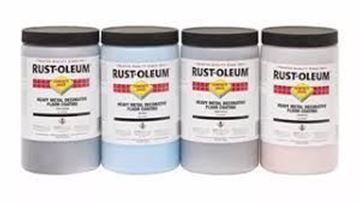 Imagen de Rust Oleum poliuretano heavy metal pisos aditivo marron 340G - Ynter Industrial